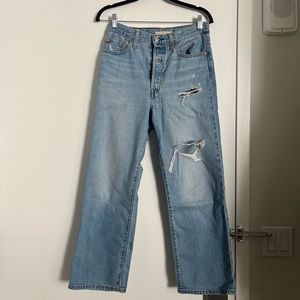 levi’s 501 Denim Ribcage Vintage